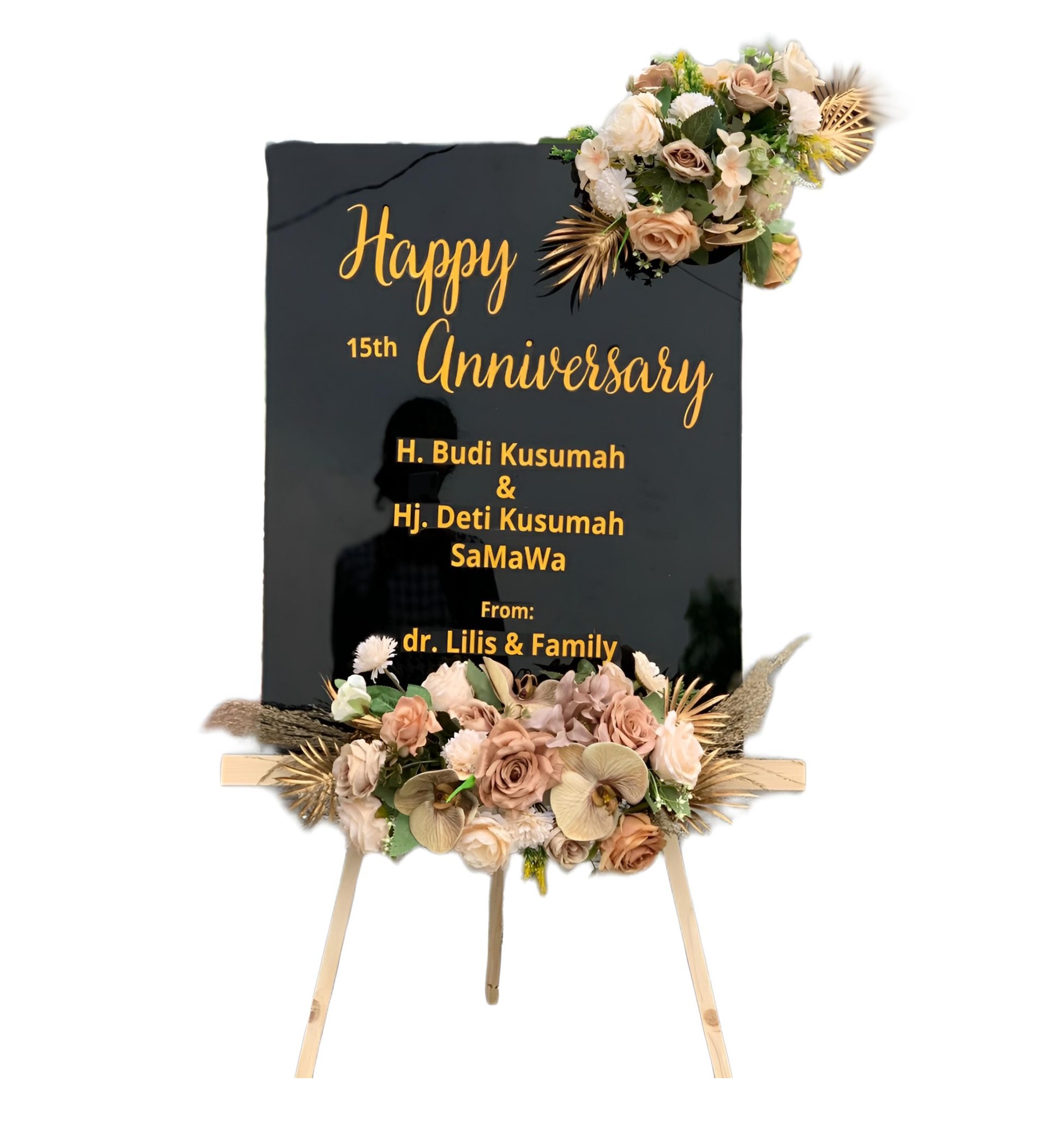 Papan Bunga Akrilik Pulo Ampel